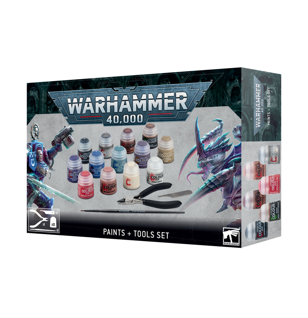 Warhammer 40K Paints & Tools Set – Anubis Games and Hobby