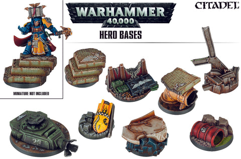 WARHAMMER 40000: HERO BASES