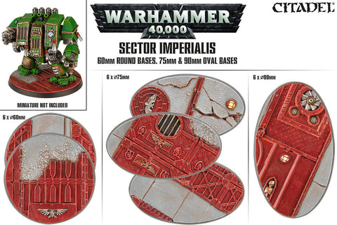 S/IMPERIALIS: 60MM RD+75/90MM OVAL BASES